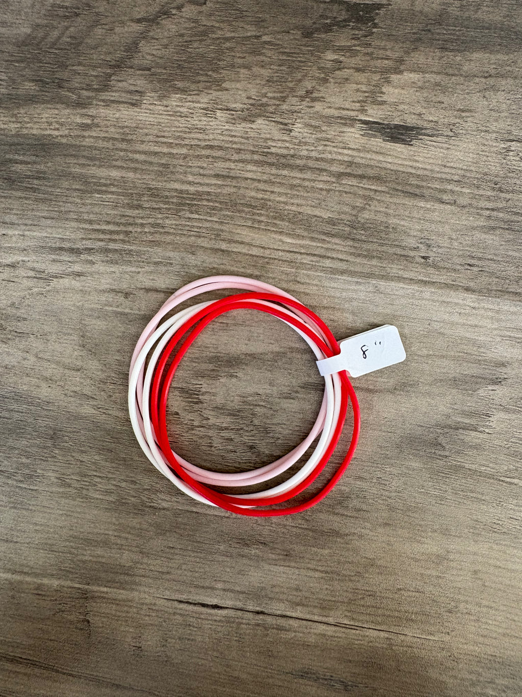 Cherry Pop Silicone Jelly Bracelet Stack