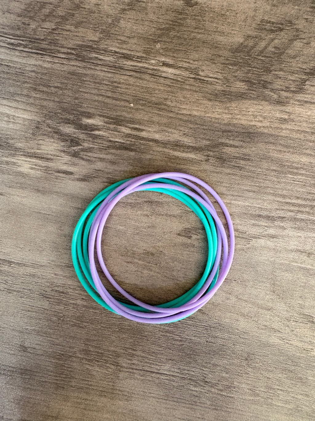 Mermaid Magic Silicone Jelly Bracelet Stack