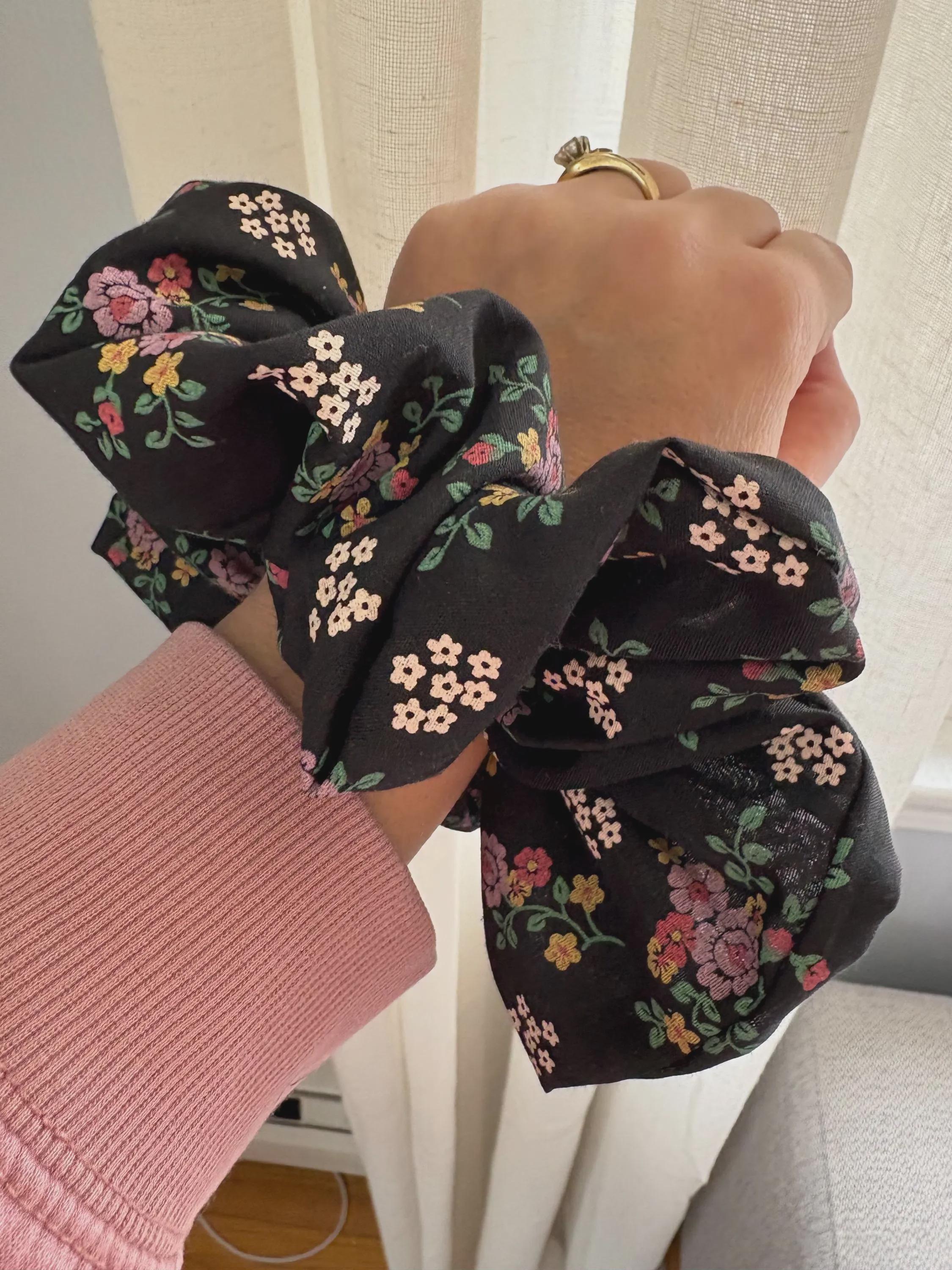 Secret Garden Scrunchie