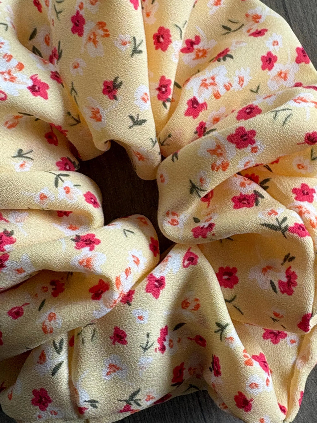 Floral Scrunchie