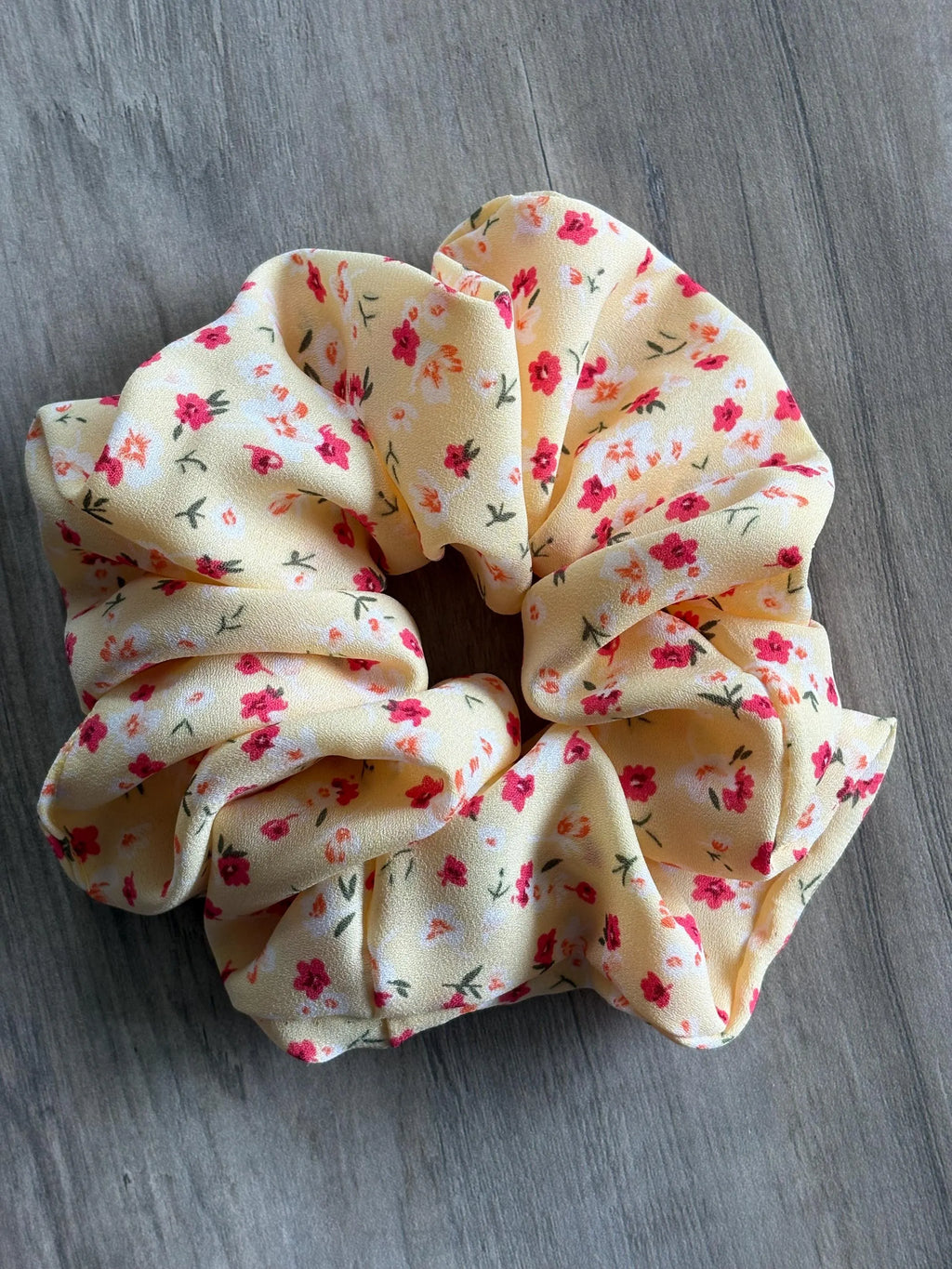 Floral Scrunchie
